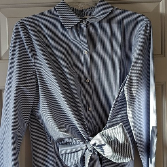 Zara Trafaluc Embroidered Blouse  Size Small - Picture 1 of 9